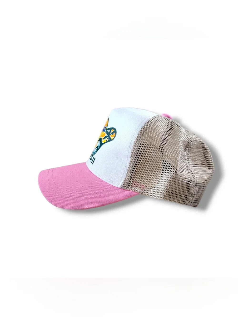Aloha Ave | NWT Aloha Hawaii Shaka Pink Trucker Hat [Unisex]